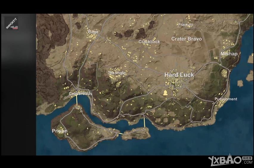《绝地求生：大逃杀》沙漠地图资源及建筑分布介绍