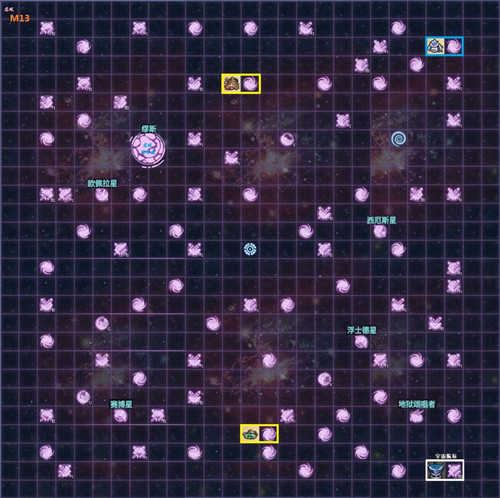 《不思议迷宫》M13星域缪斯行星通关攻略