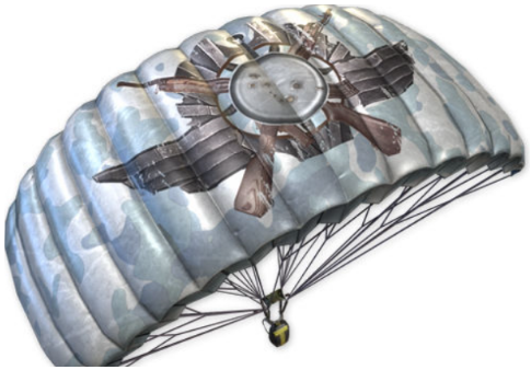 《和平精英》刚枪爱好者降落伞免费领取方法