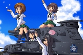 坦克世界西住美惠语音包视频欣赏!少女与战车萌系画面