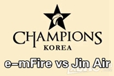 《LOL》2016LCK春季赛1月20日e-mFire vs Jin Air比赛视频