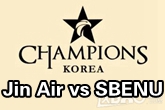 《LOL》2016LCK春季赛1月30日Jin Air vs SBENU比赛视频