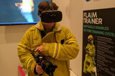 CES展示VR黑科技 消防VR体验教你如何灭火