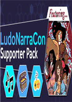 LudoNarraCon Supporter Pack featuring Cyrano