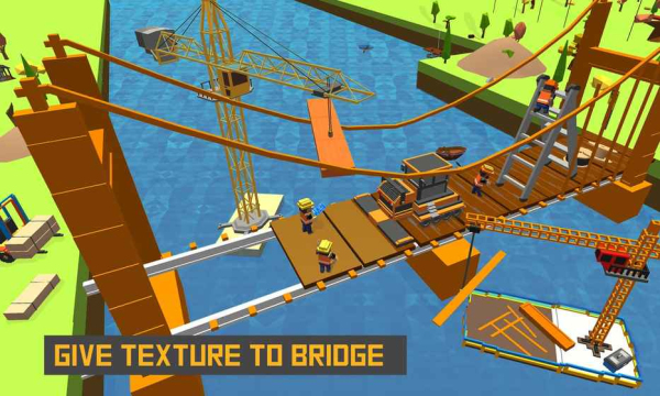 河铁路桥梁建设火车游戏2017