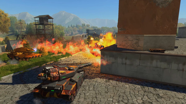 steam游戏推荐：《Tanki X》酷炫的坦克大战