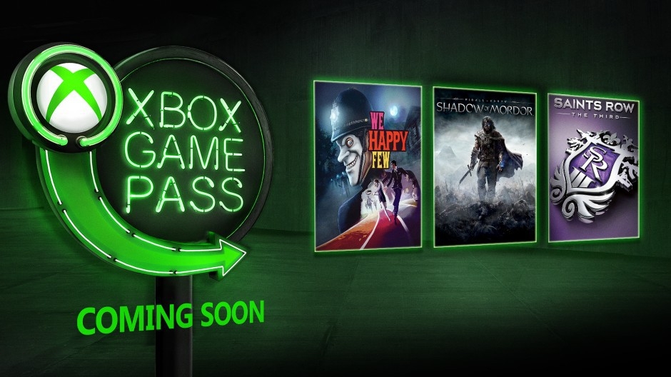 微软Xbox Game Pass再迎五款新游戏 《中土世界：暗影魔多》领衔