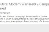 《使命召唤6：现代战争2战役重制版》现身欧洲评级网站