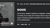 《使命召唤：现代战争》多人模式IGN给出7.5评分 地图不合理