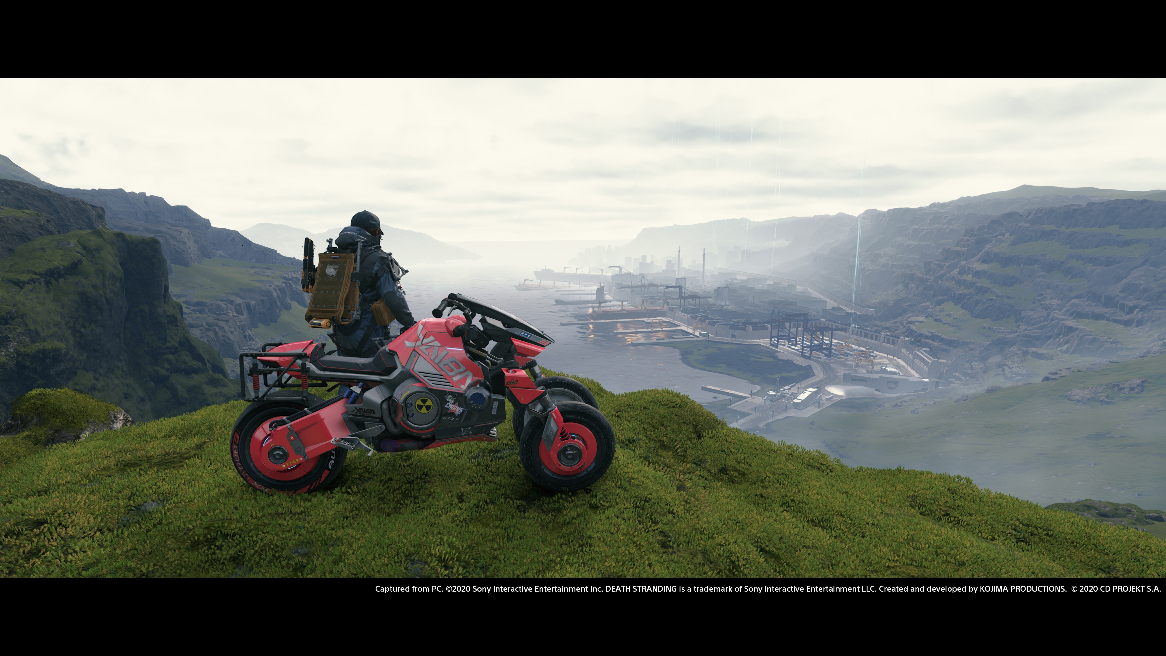 《死亡搁浅》PC版与《赛博朋克2077》联动 主题摩托推出