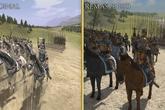 《罗马：全面战争重制版》与原版对比视频展示 贴图建模全面加强