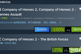 喜加一：Steam免费领二战RTS策略游戏《英雄连2》