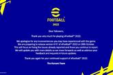 《eFootball 2022》将于10月28日进行首次更新