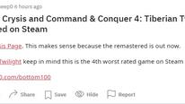 EA将《孤岛危机》和《命令与征服4》从Steam上下架