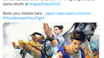 《街头霸王6》会在7月法国巴黎日本动漫展览会现场提供游戏试玩
