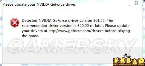 战地4please update your NVIDIA GeForce driver解决方法